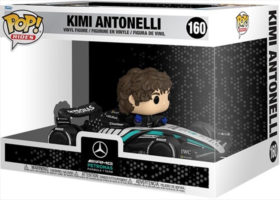 Formula 1: Mercedes - Kimi Antonelli Pop! Ride/Product Detail/Pop Vinyl Rides