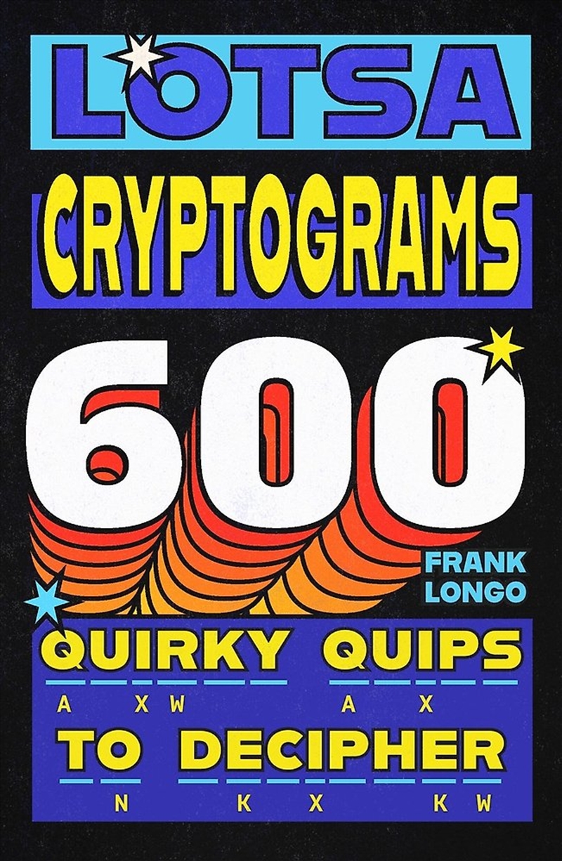 Lotsa Cryptograms/Product Detail/Adults Activity Books