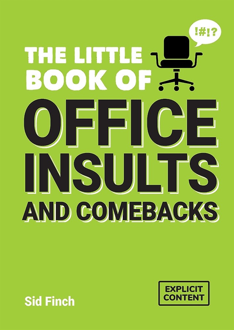 The Little Book of Office Insults and Comebacks/Product Detail/Comedy