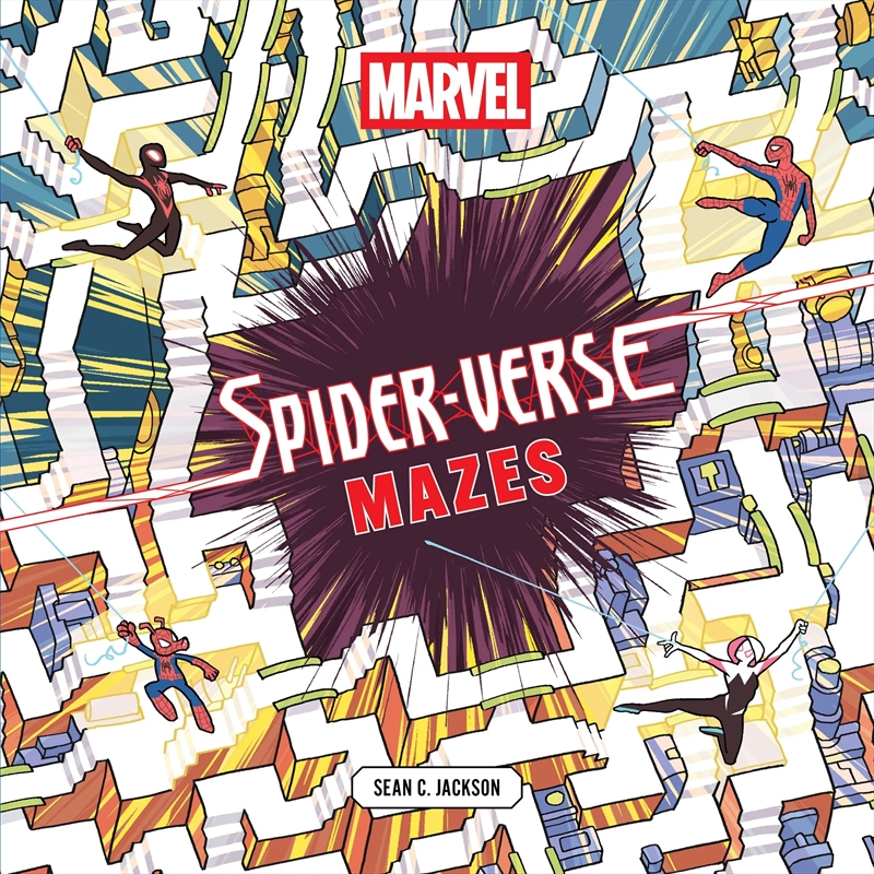 Marvel Spider-Verse Mazes/Product Detail/Adults Activity Books