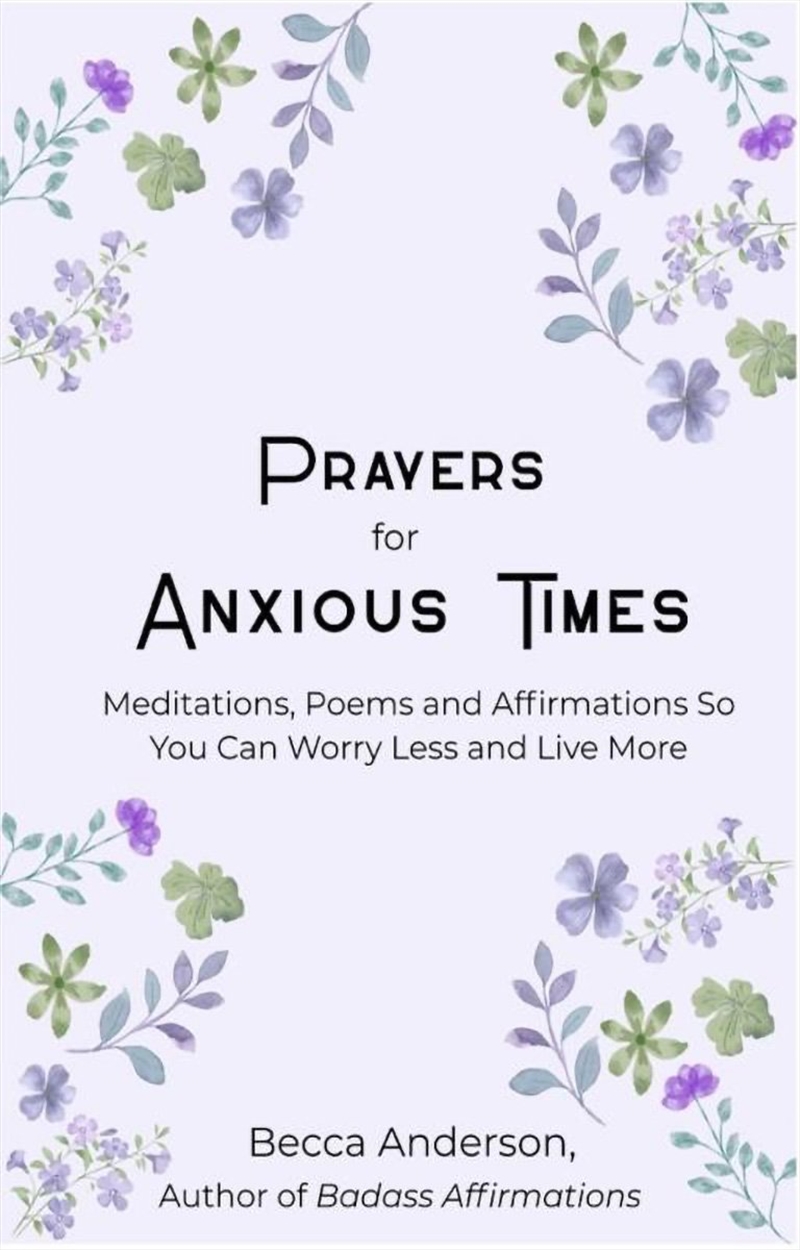 Prayers for the Anxious Heart/Product Detail/Family & Health