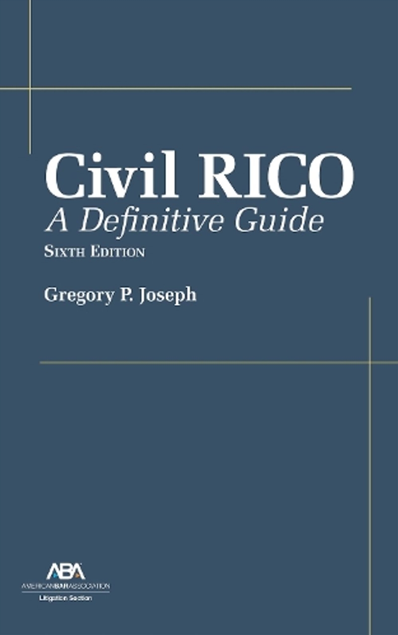 Civil RICO/Product Detail/Law