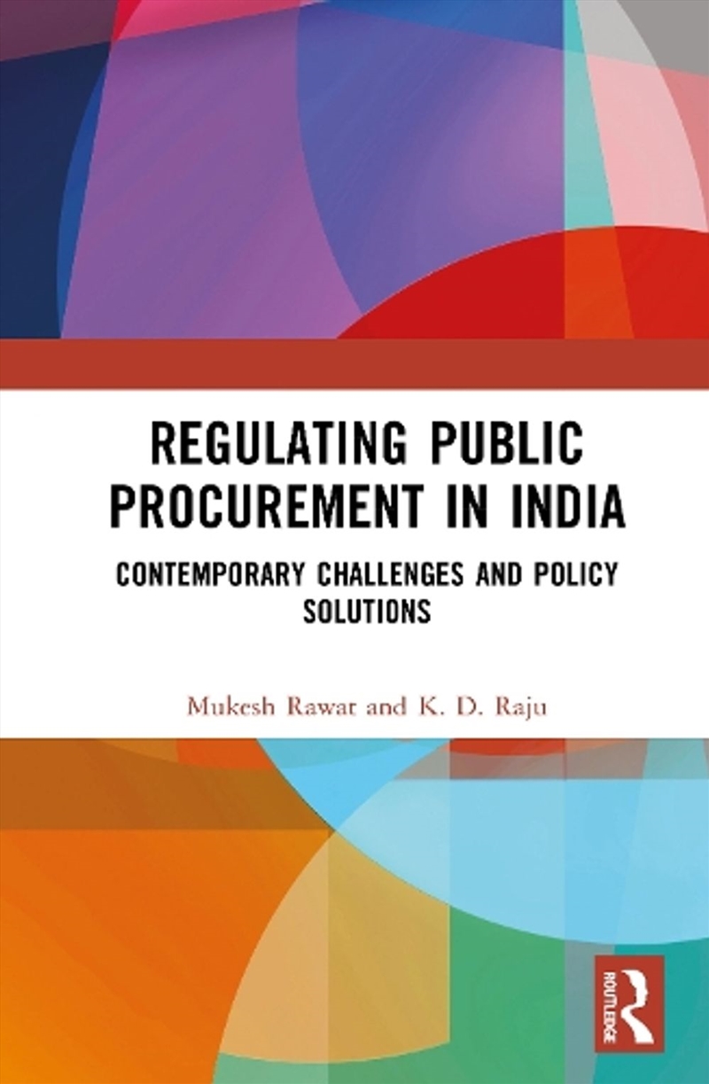 Regulating Public Procurement in India/Product Detail/Law
