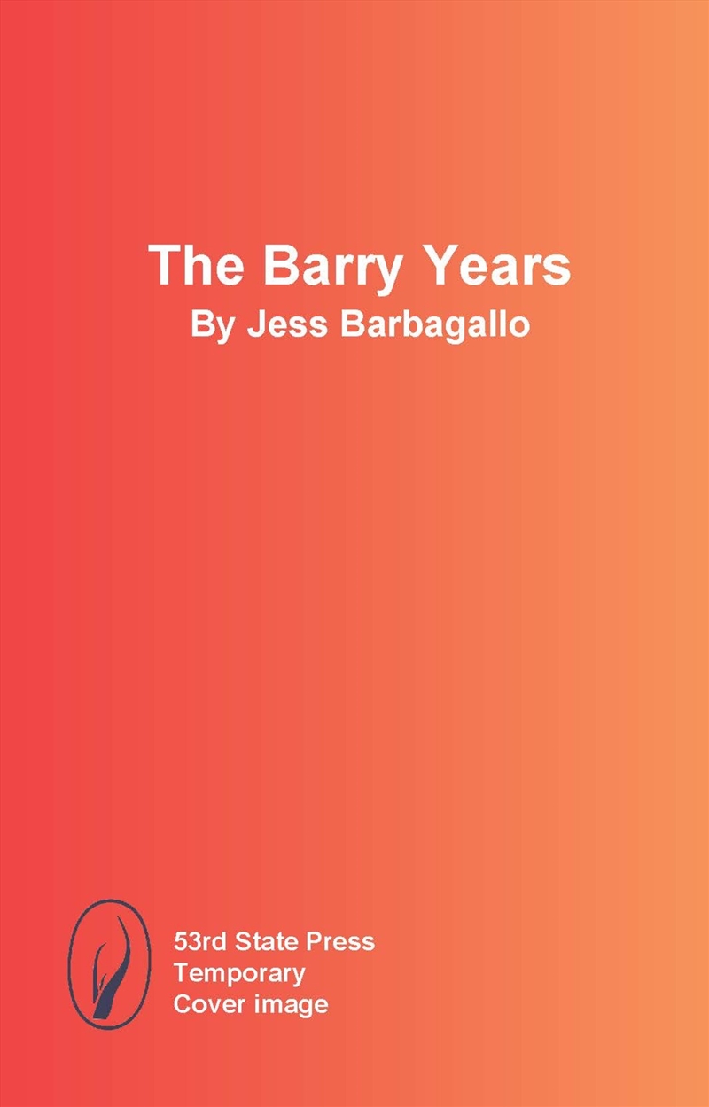 The Barry Years/Product Detail/Literature & Poetry