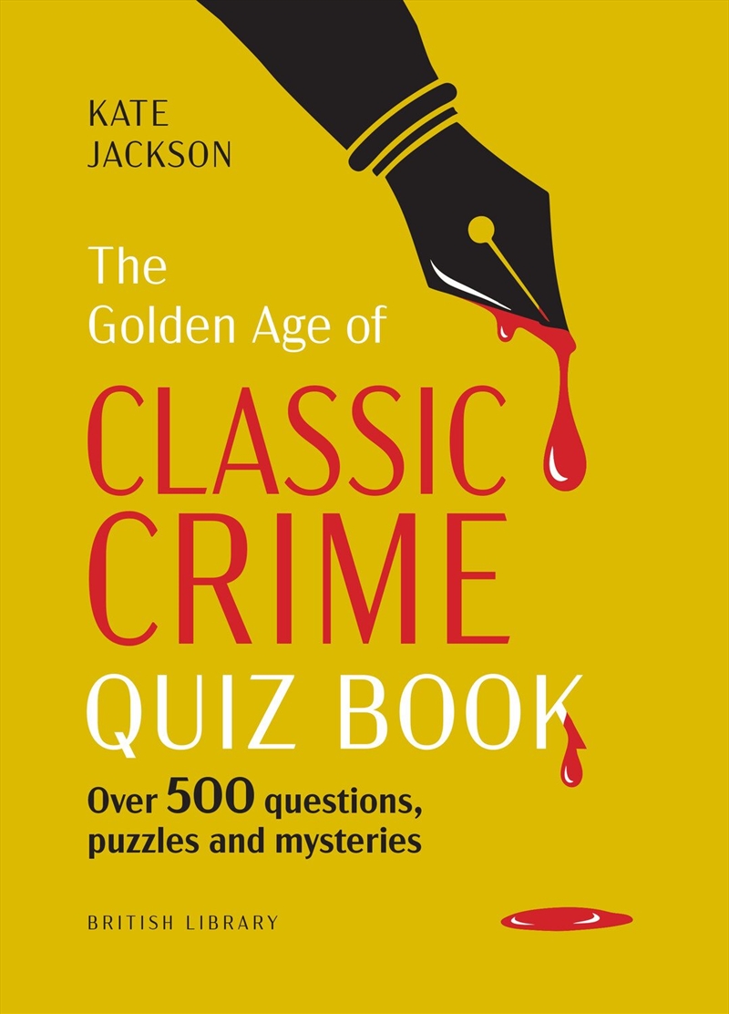 The Golden Age Of Classic Crime Quiz Book/Product Detail/Adults Activity Books