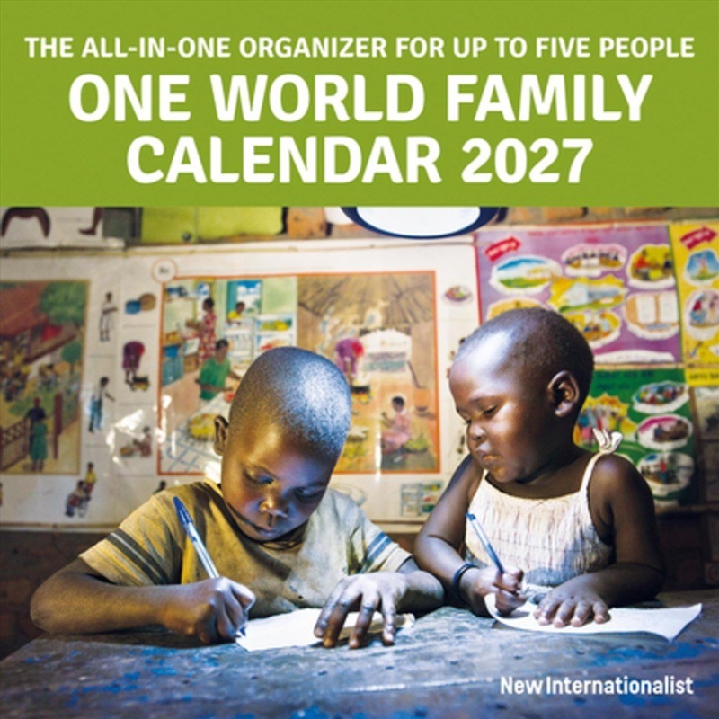 One World Family Calendar 2027/Product Detail/Calendars & Diaries
