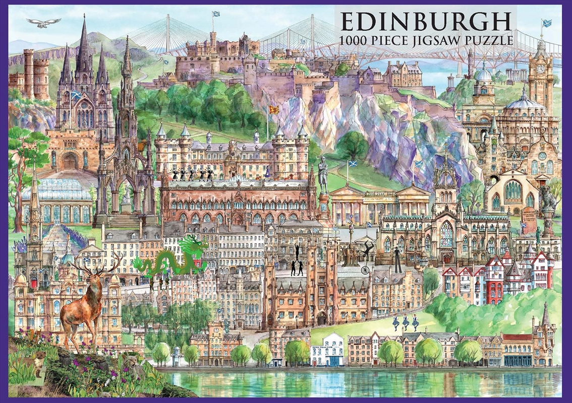 Edinburgh: 1000 Piece Jigsaw/Product Detail/Jigsaw Puzzles