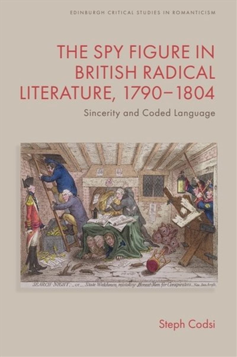 The Spy Figure In British Radical Literature, 17901804/Product Detail/Literature & Poetry