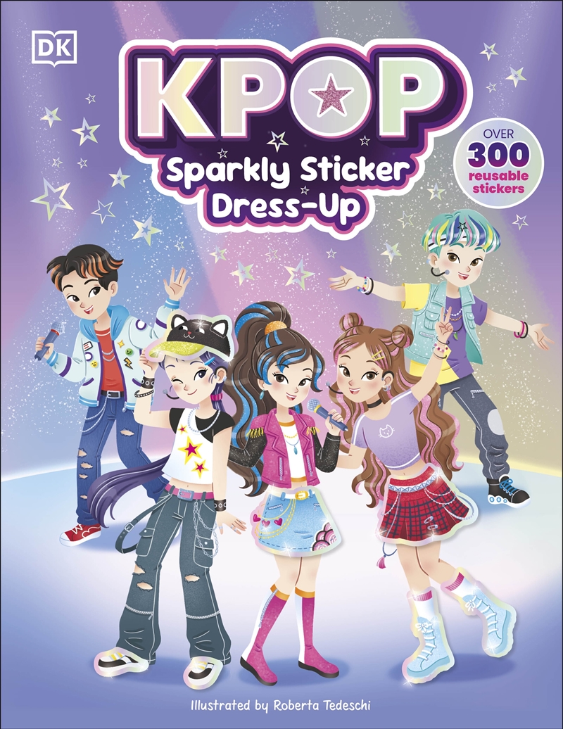 K-Pop Sparkly Sticker Dress-Up/Product Detail/Childrens