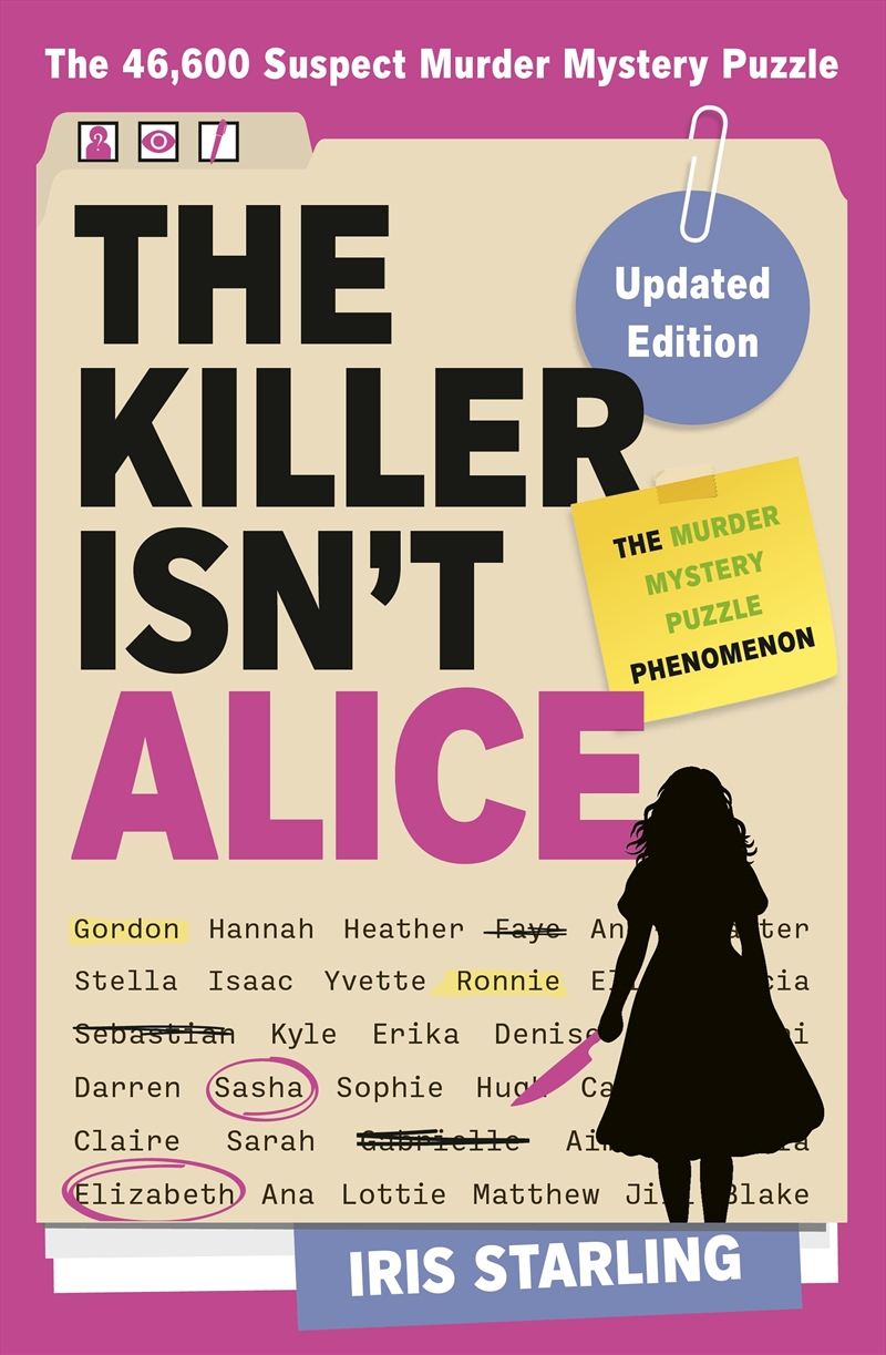 The Killer Isn't Alice/Product Detail/Adults Activity Books