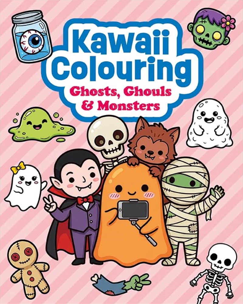 Kawaii Colouring: Ghosts, Ghouls & Monsters/Product Detail/Kids Activity Books