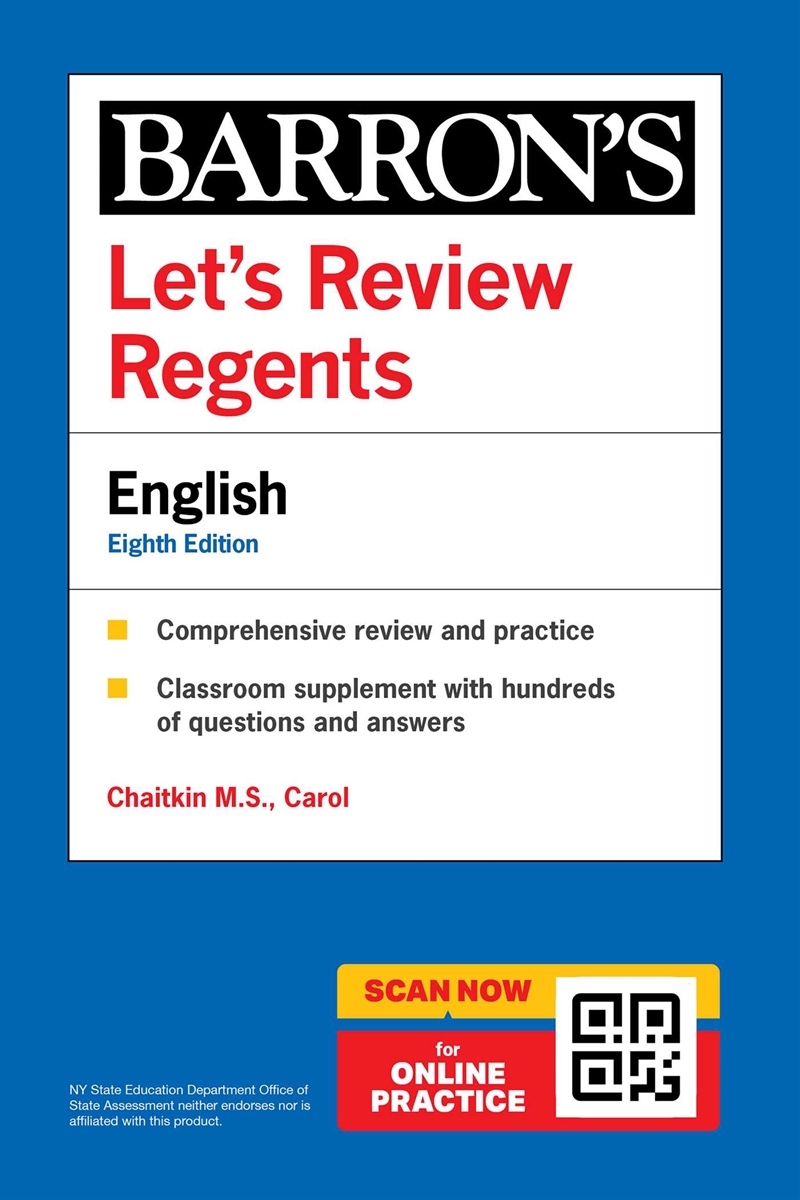 Let's Review Regents: English, Eighth Edition/Product Detail/Education & Textbooks