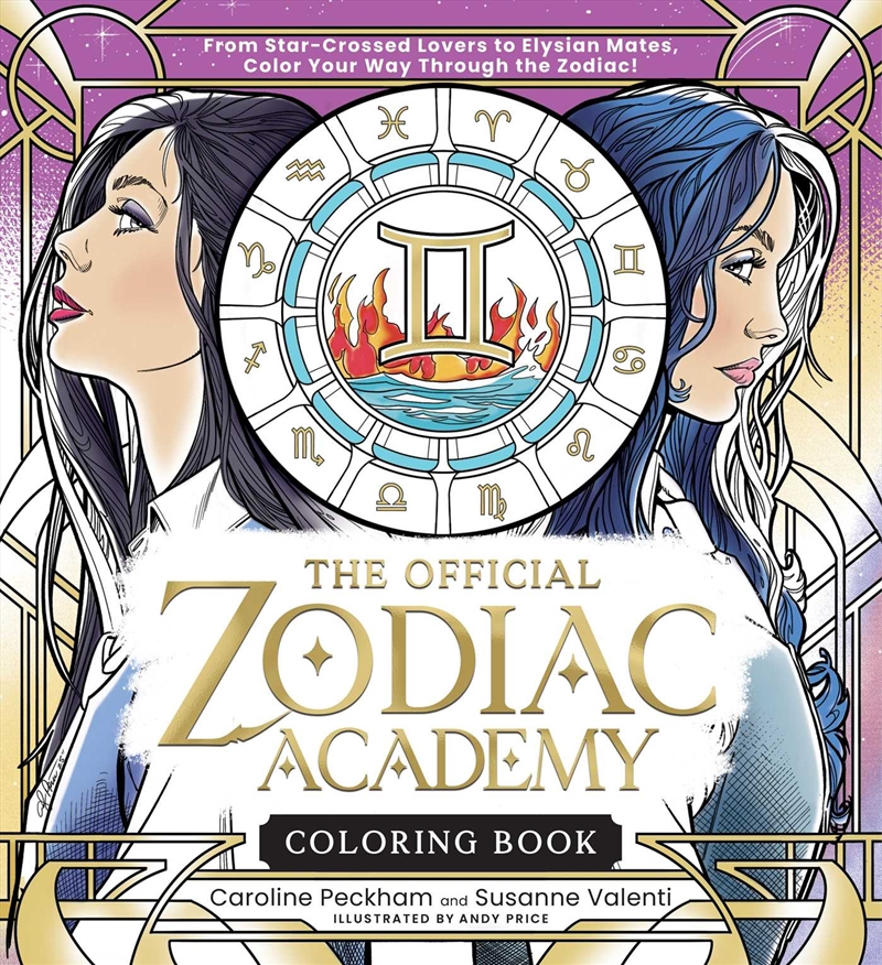 The Official Zodiac Academy Coloring Book/Product Detail/Adults Activity Books