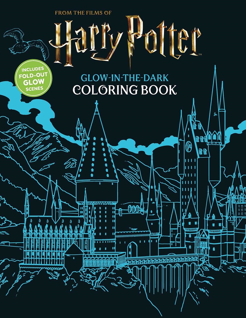 Harry Potter Glow-In-The-Dark Coloring Book/Product Detail/Adults Colouring