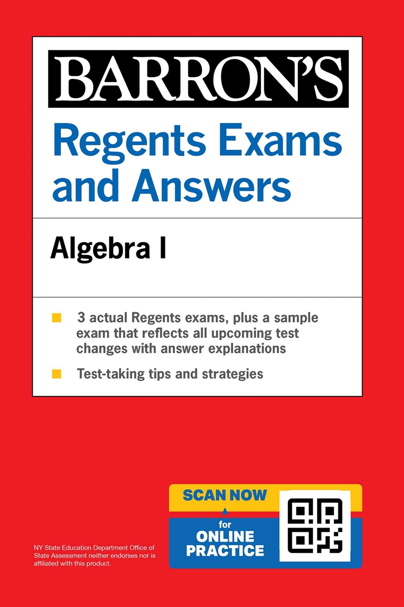 Regents Exams And Answers: Algebra I, Fifth Edition, (Barron's New York Regents)/Product Detail/Education & Textbooks