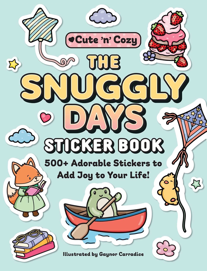 The Snuggly Days Sticker Book/Product Detail/Adults Activity Books