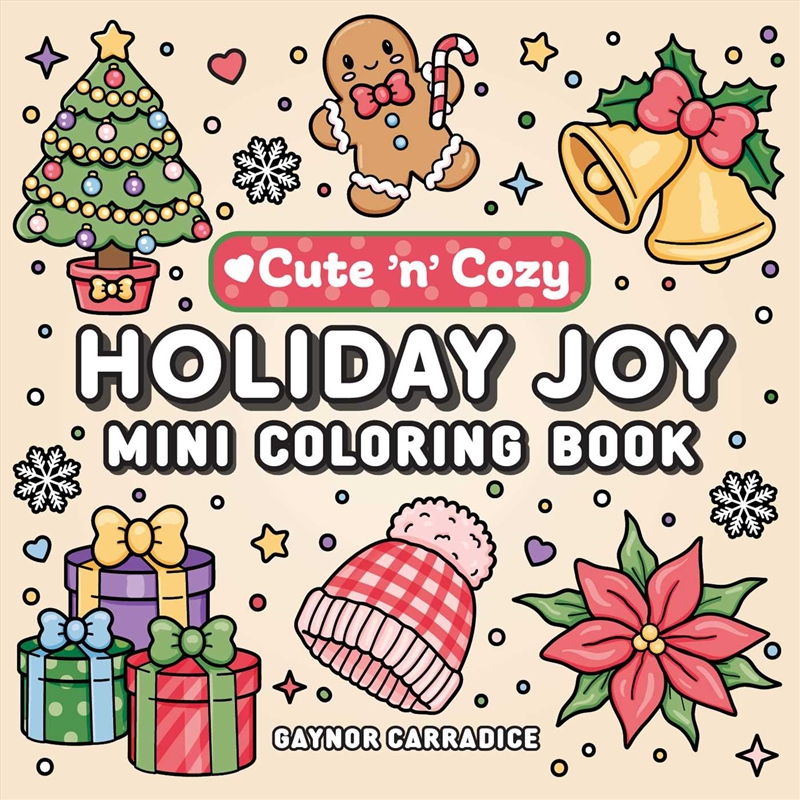 Holiday Joy Mini Coloring Book/Product Detail/Adults Colouring