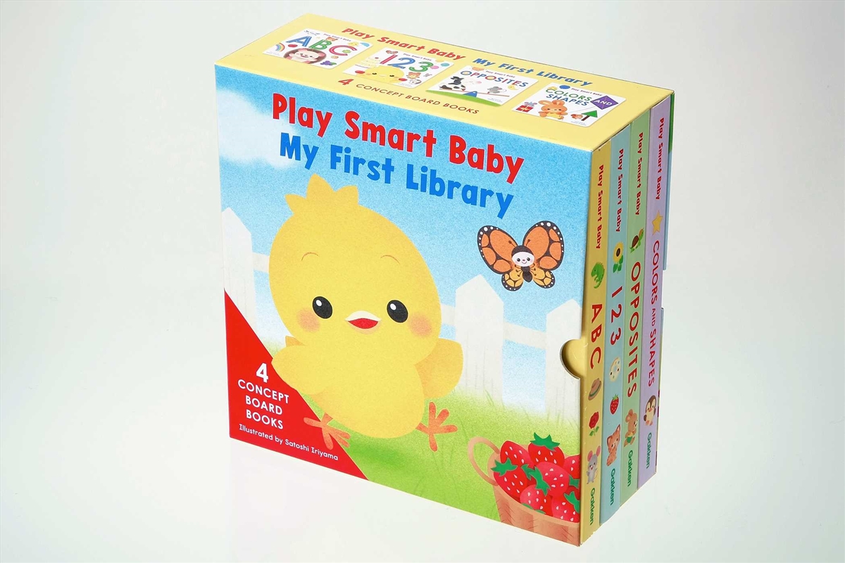 Play Smart Baby 4-Book Boxed Set: Abc, 123, Colors And Shapes, And Opposites/Product Detail/Early Childhood Fiction Books