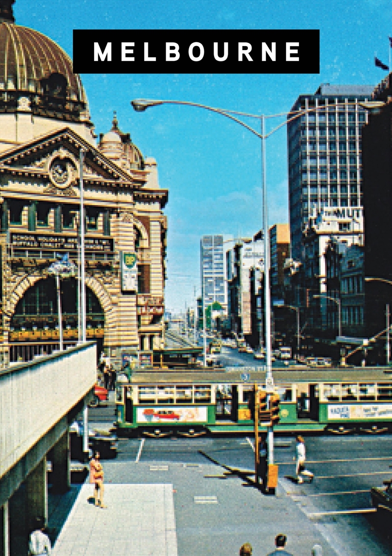 Retro Notepad-Melbourne Flinders Street/Product Detail/Stationery
