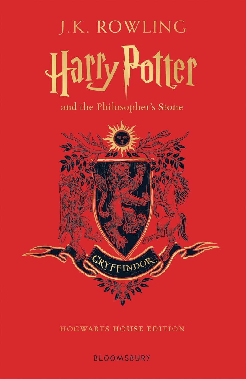 Harry Potter And The Philosopher's Stone – Gryffindor Hogwarts House Edition/Product Detail/Childrens Fiction Books