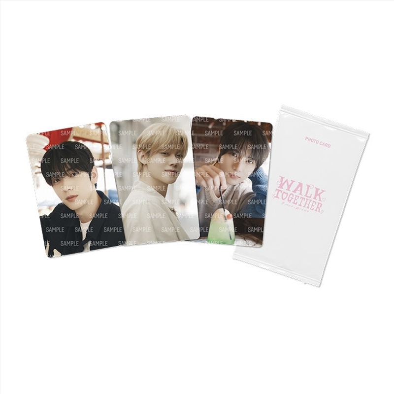 TXT - Walk Together Japan Official Md Photo Card/Product Detail/KPOP Merch