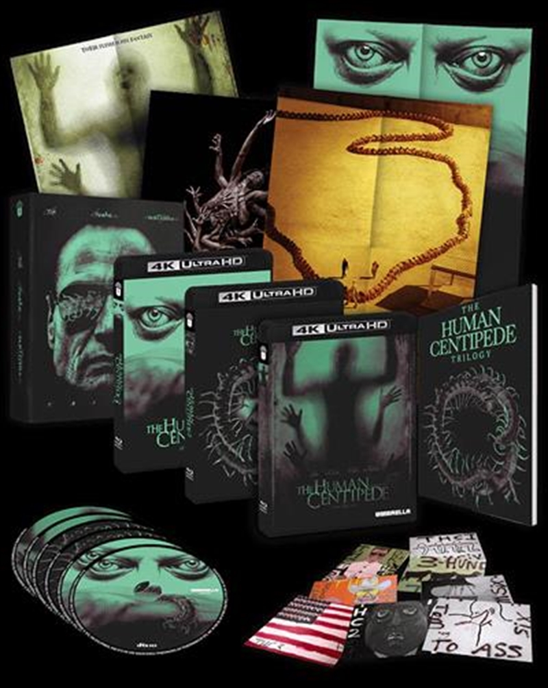 Human Centipede  UHD - Trilogy - Collector's Edition, The/Product Detail/Horror
