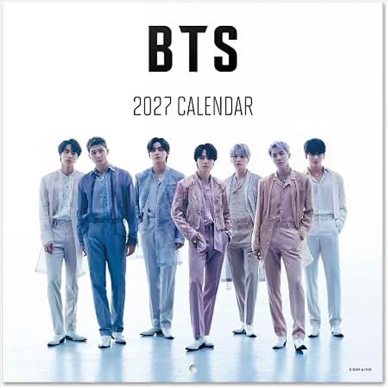 BTS 2027 Square Calendar (Multi language)/Product Detail/Calendars & Diaries