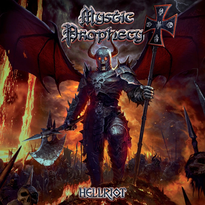 Hellriot - Picture Black/White Cross Vinyl/Product Detail/Metal