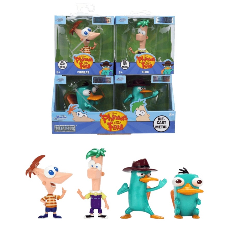 Phineas & Ferb - 2.5" Metalfig  (Sent At Random)/Product Detail/Figurines