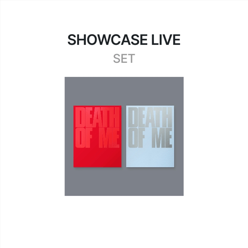 Evan - Death Of Me 1st Mini Album Debut Showcase Live Gift Standard Set/Product Detail/World