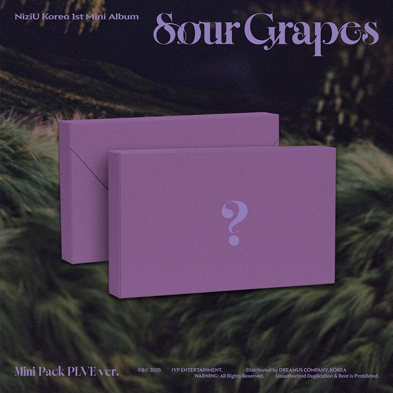 Niziu - Sour Grapes Kr 1st Mini Album Mini Pack Plve Ver/Product Detail/World