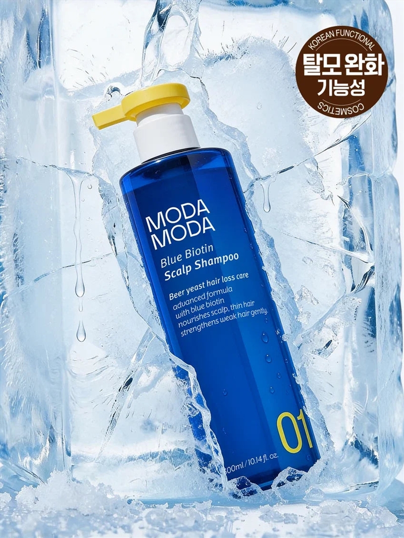 Moda Moda Blue Biotin Scalp Shampoo 300Ml/Product Detail/KPOP Merch