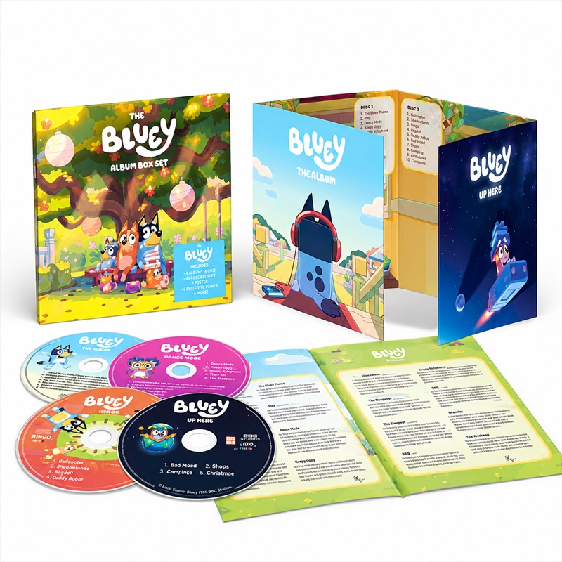 The Bluey Album Boxset/Product Detail/Childrens