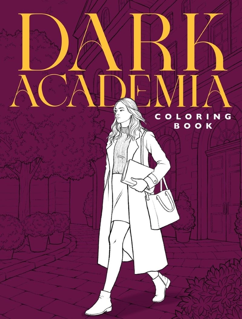 Dark Academia: A Coloring Book/Product Detail/Crafts & Handiwork
