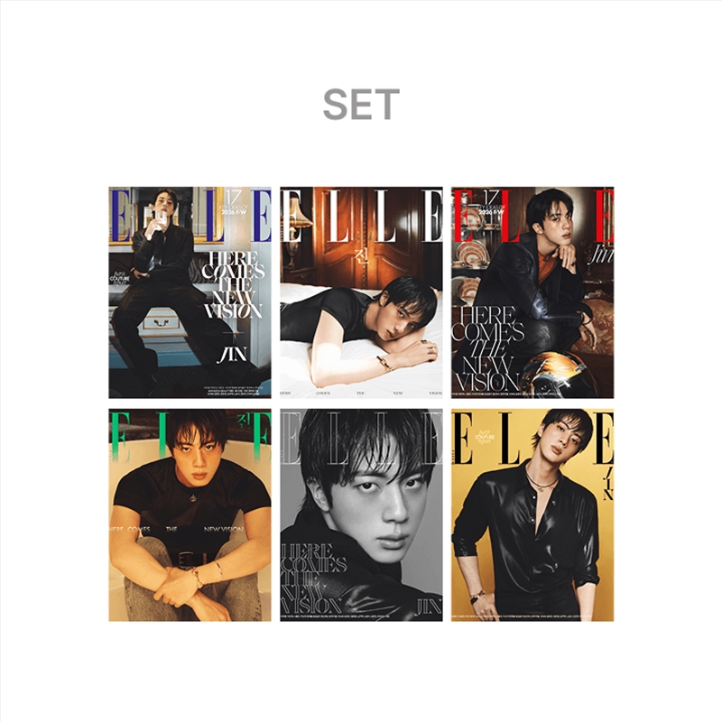 Bts Jin - Elle Magazine 2026 August Issue Package Set/Product Detail/KPOP Merch