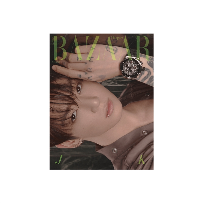 Bts Jung Kook - Bazaar Magazine 2026 June Issue Cover F/Product Detail/KPOP Merch