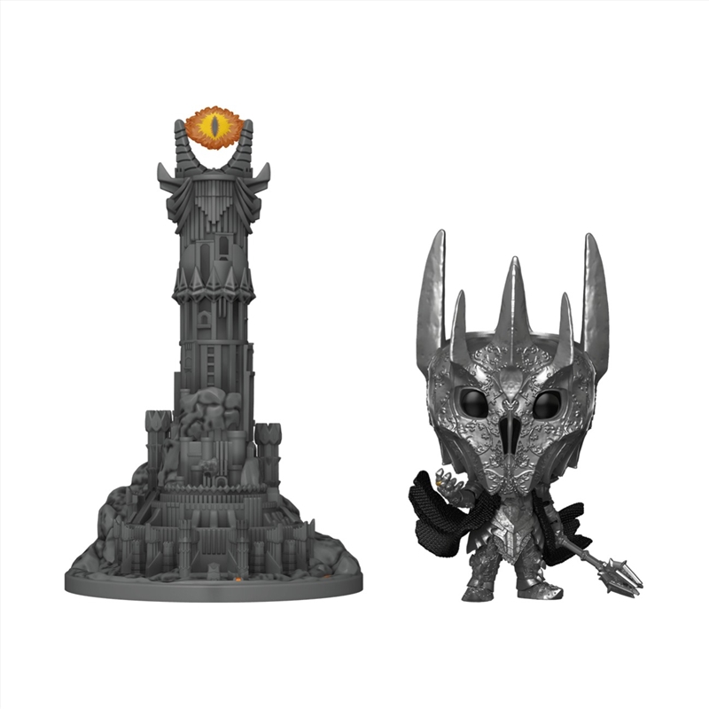 The Lord of the Rings - Sauron with the Tower of Barad-Dur Pop! Town/Product Detail/Pop Vinyl Moments