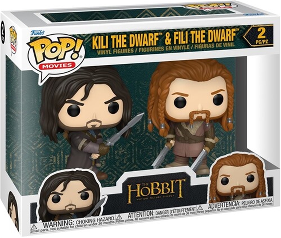 The Hobbit - Kili the Dwarf & Fili the Dwarf Pop! 2-Pack/Product Detail/Movies