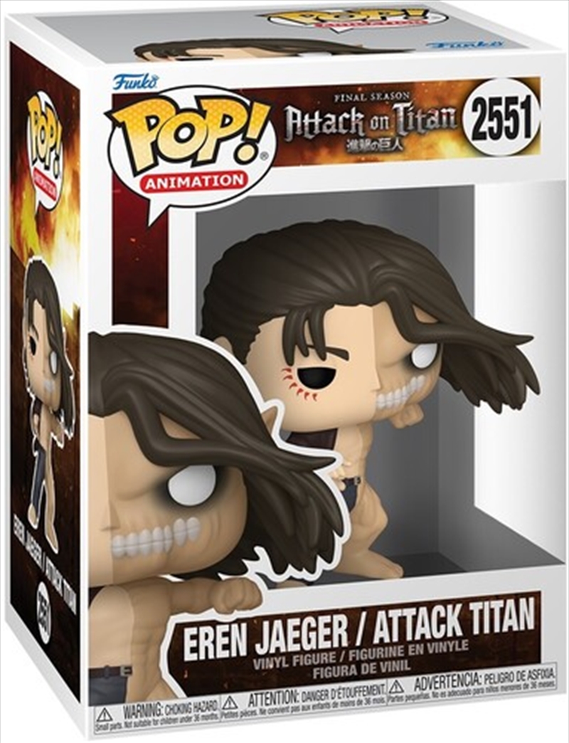 Attack on Titan - Eren Jaeger/Attack Titan Pop! Vinyl/Product Detail/TV