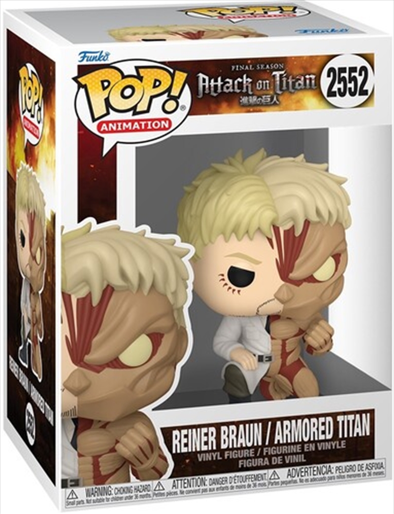 Attack on Titan - Reiner Braun/Armour Titan Pop! Vinyl/Product Detail/TV