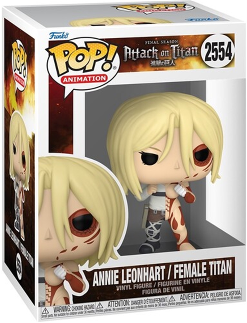 Attack on Titan - Annie Leonhart/Female Titan Pop! Vinyl/Product Detail/TV