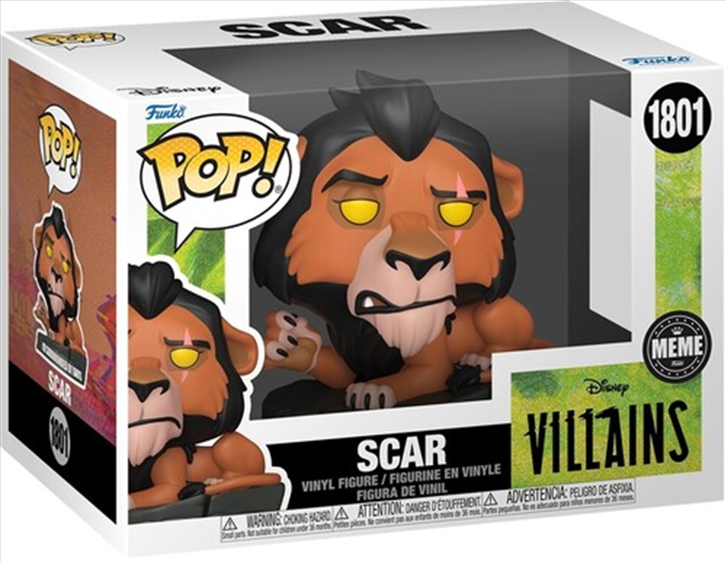 Lion King - Scar (Meme) Pop! Vinyl/Product Detail/Standard Pop Vinyl