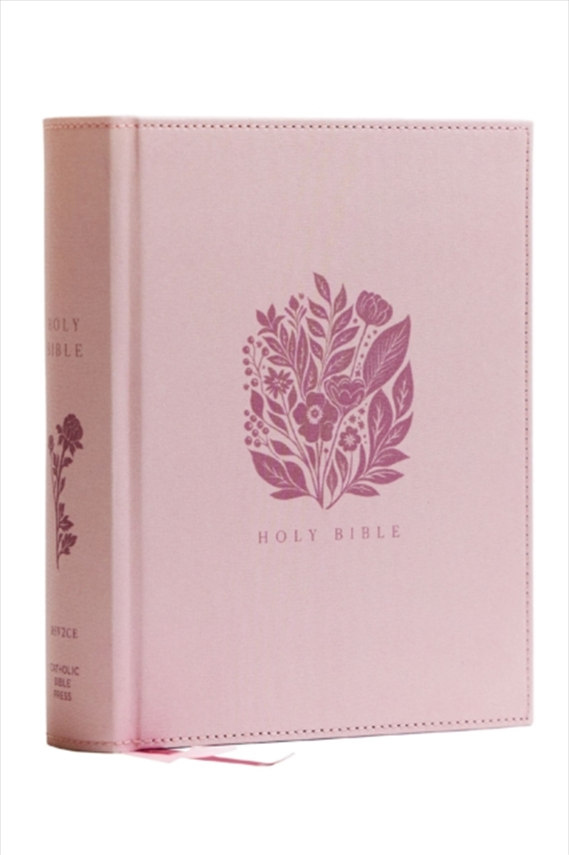RSV2CE Catholic Bible, Journal Edition, Pink Cloth over Board, Comfort Print/Product Detail/Religion & Beliefs