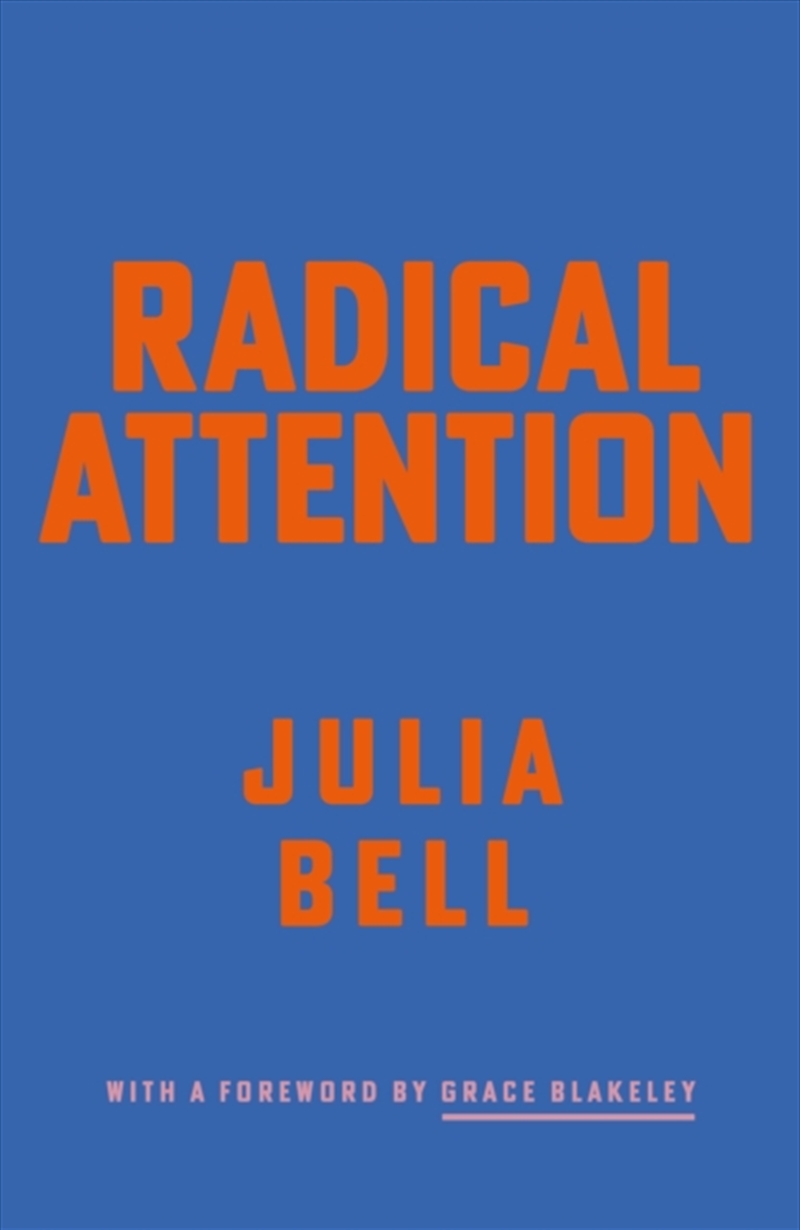 Radical Attention/Product Detail/Reading