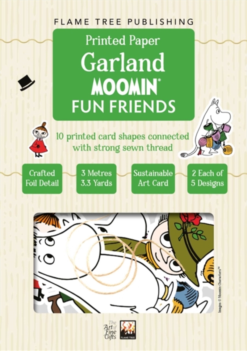 Moomin Fun Friends Paper Garland/Product Detail/Stationery