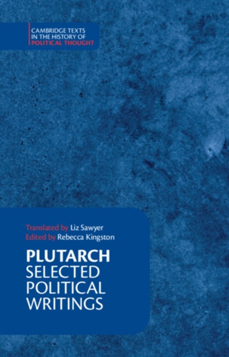 Plutarch: Selected Political Writings/Product Detail/Politics & Government