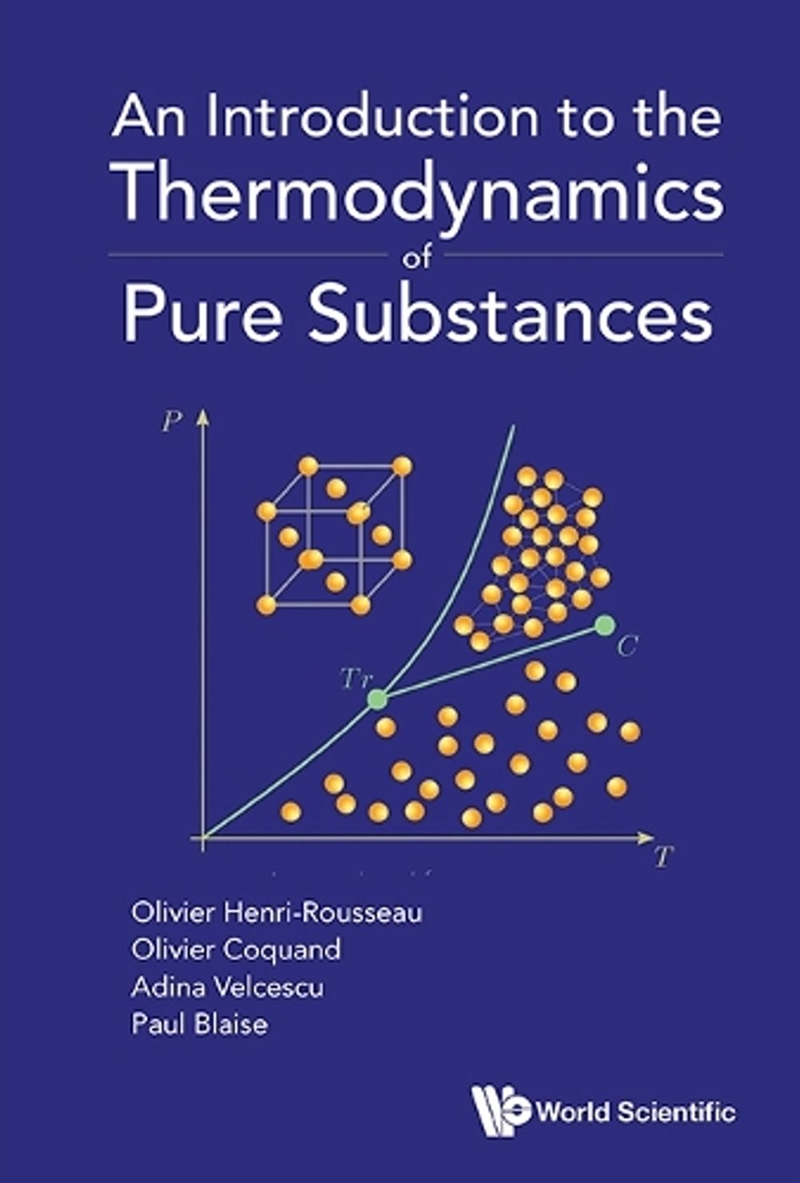 An Introduction To The Thermodynamics Of Pure Substances/Product Detail/Science