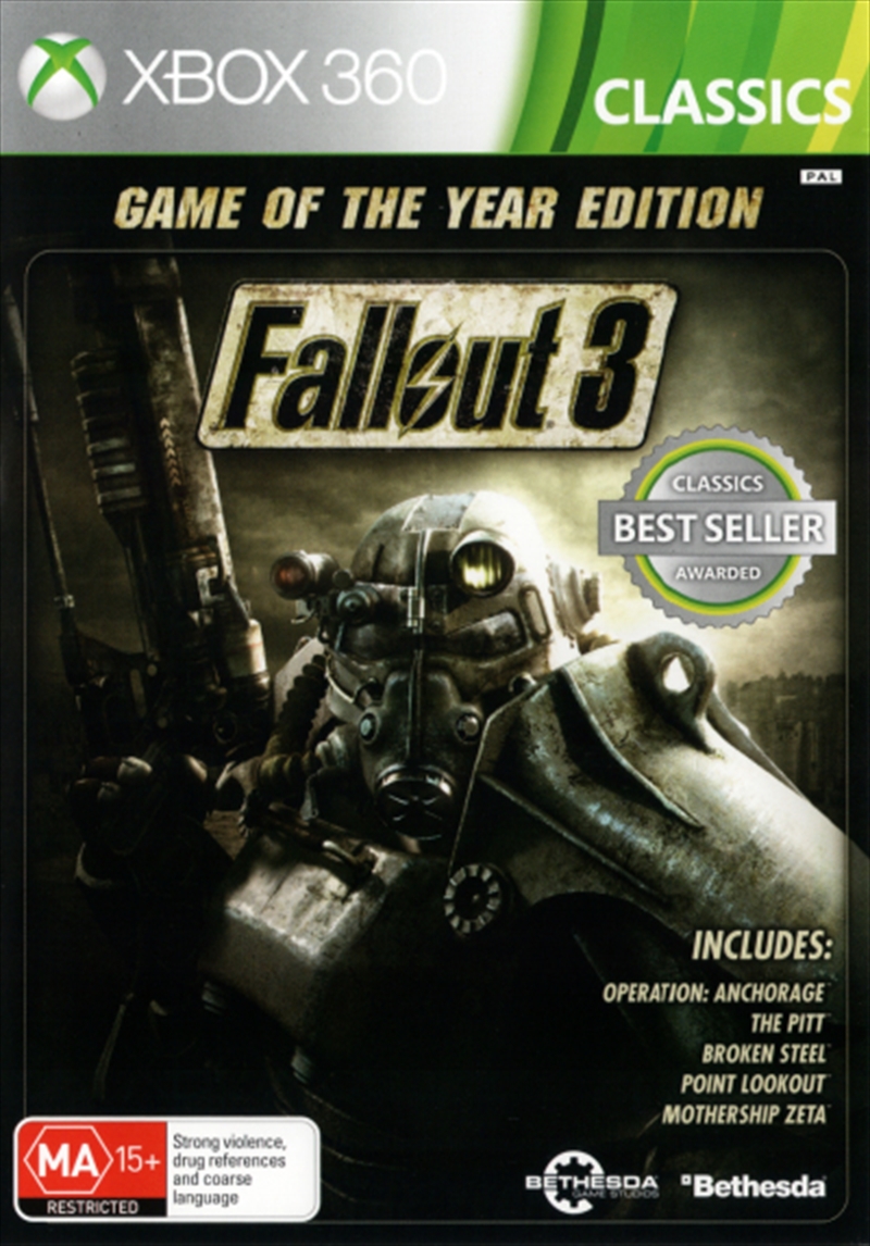 Fallout 3 GOTY Edition/Product Detail/Role Playing Games