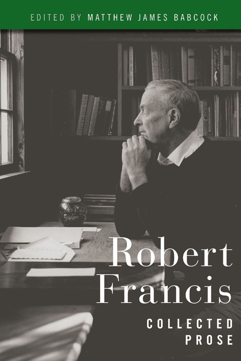 Robert Francis/Product Detail/Literature & Poetry