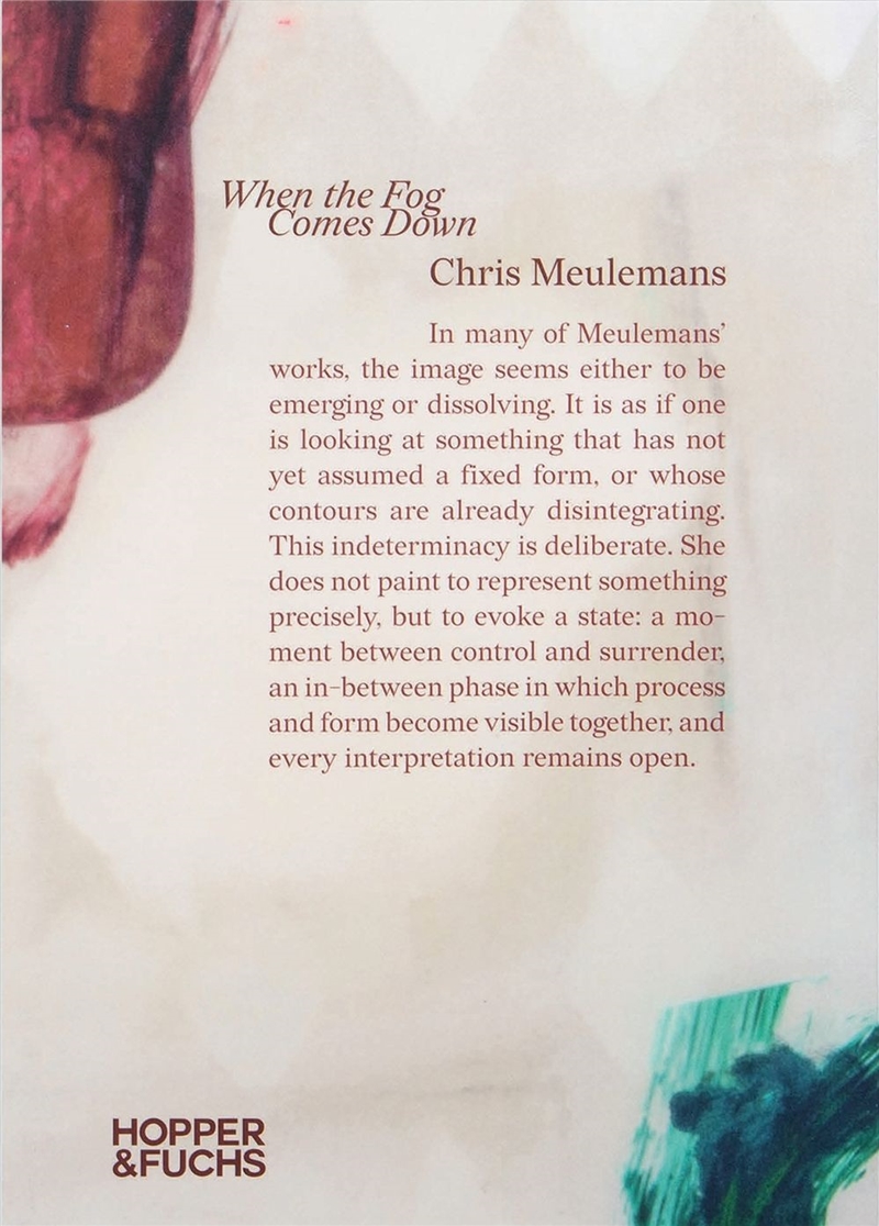 When The Fog Comes Down: Chris Meulemans/Product Detail/Art